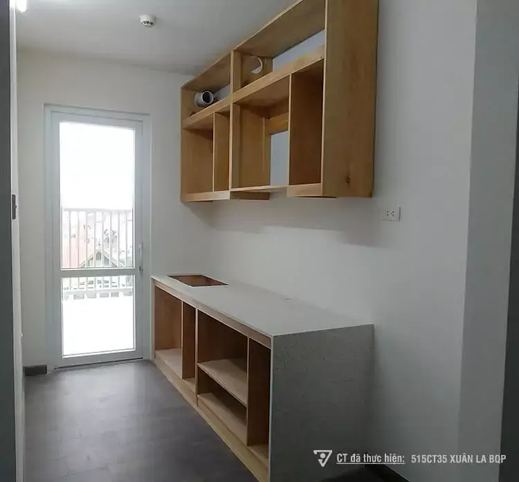Gia công, lắp đặt nội thất