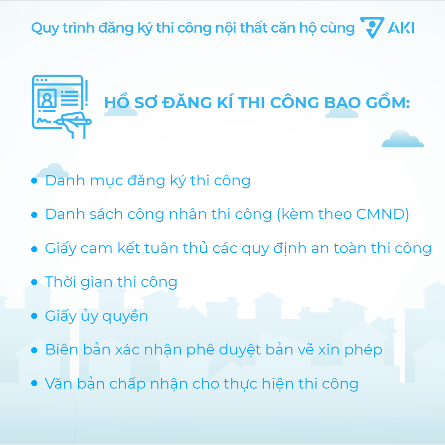 Hướng Dẫn Quy Trình Đăng Ký Thi Công Nội Thất Căn Hộ 
