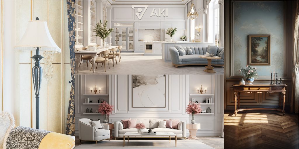 Thiết Kế Nội Thất Tân Cổ Điển Trong Không Gian Hiện Đại