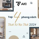 Top 4 Phong Cách Thiết Kế Nội Thất Thịnh Hành Năm 2024